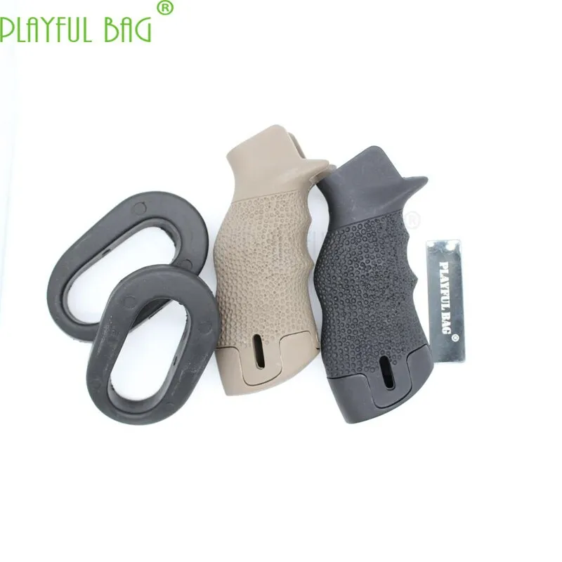 Outdoor competitive water bullet gun DIY CS intimate accessory bd556 TTM target CS tactics nylon after grip gel ball guns LD25