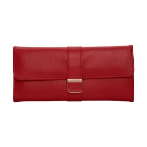 Palermo Jewelry Roll - Red