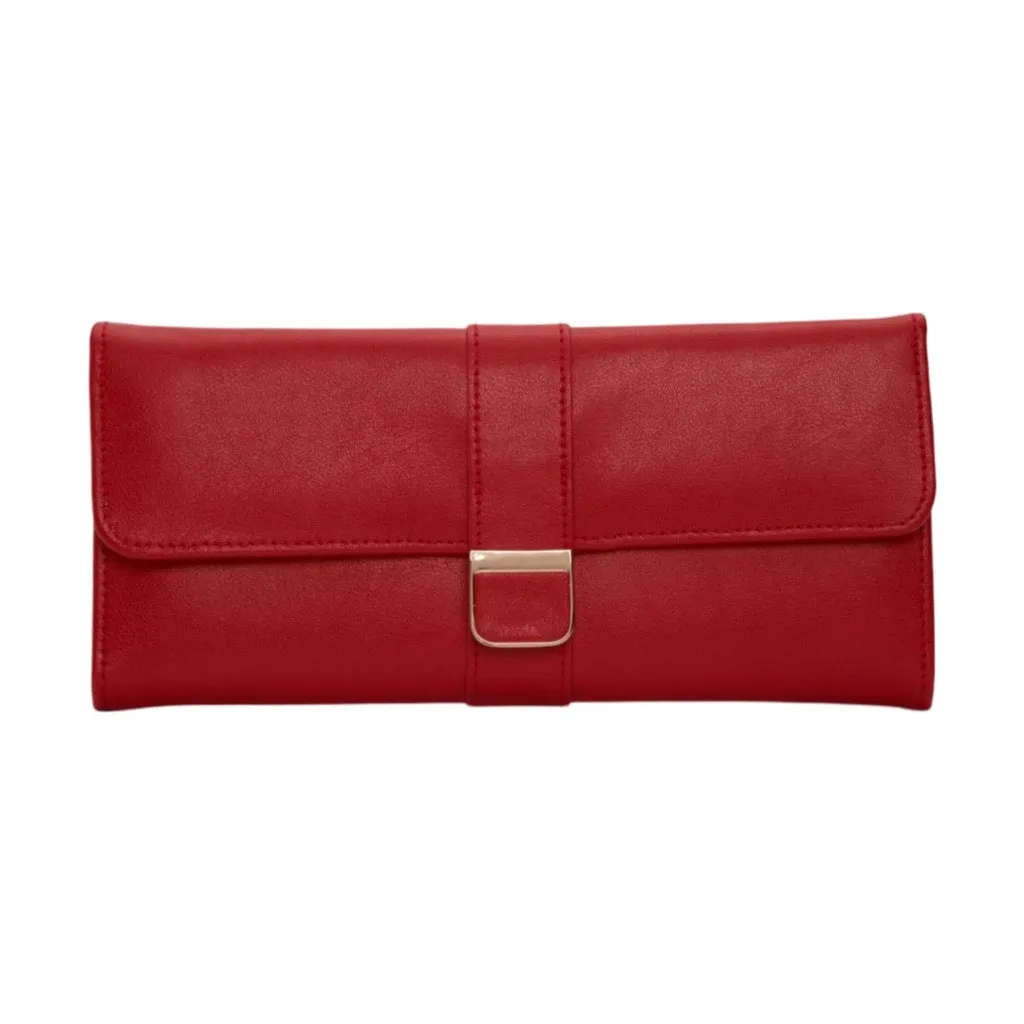 Palermo Jewelry Roll - Red