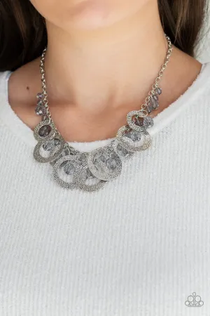 Paparazzi Accessories - Turn It Up - Silver Necklace