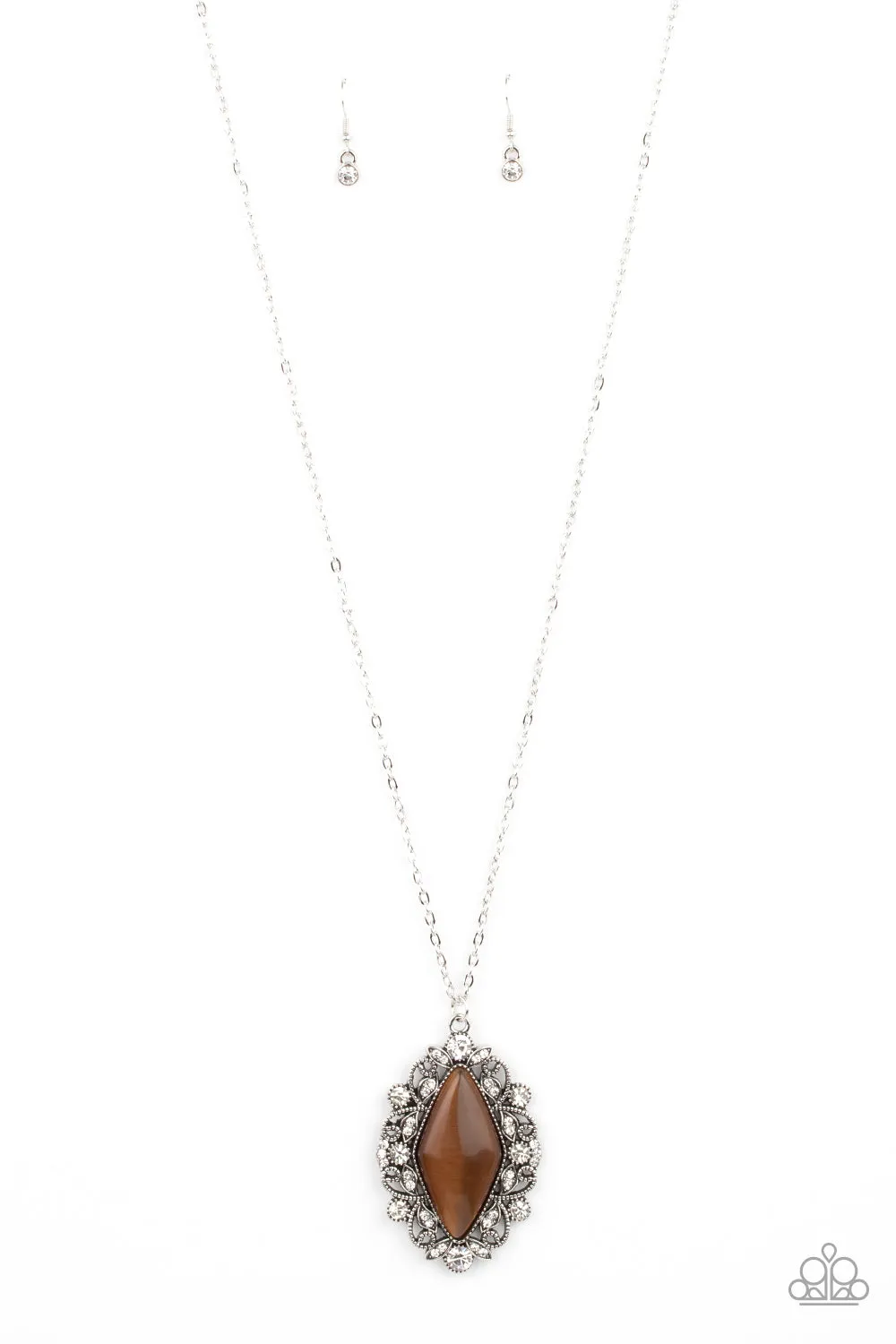 Paparazzi - Exquisitely Enchanted - Brown Necklace