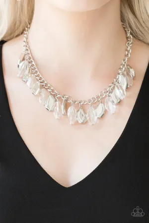 Paparazzi Fringe Fabulous Necklace White