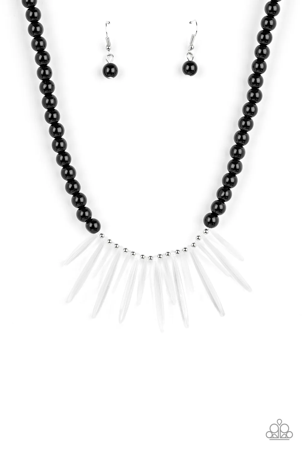Paparazzi Icy Intimidation Necklace Black
