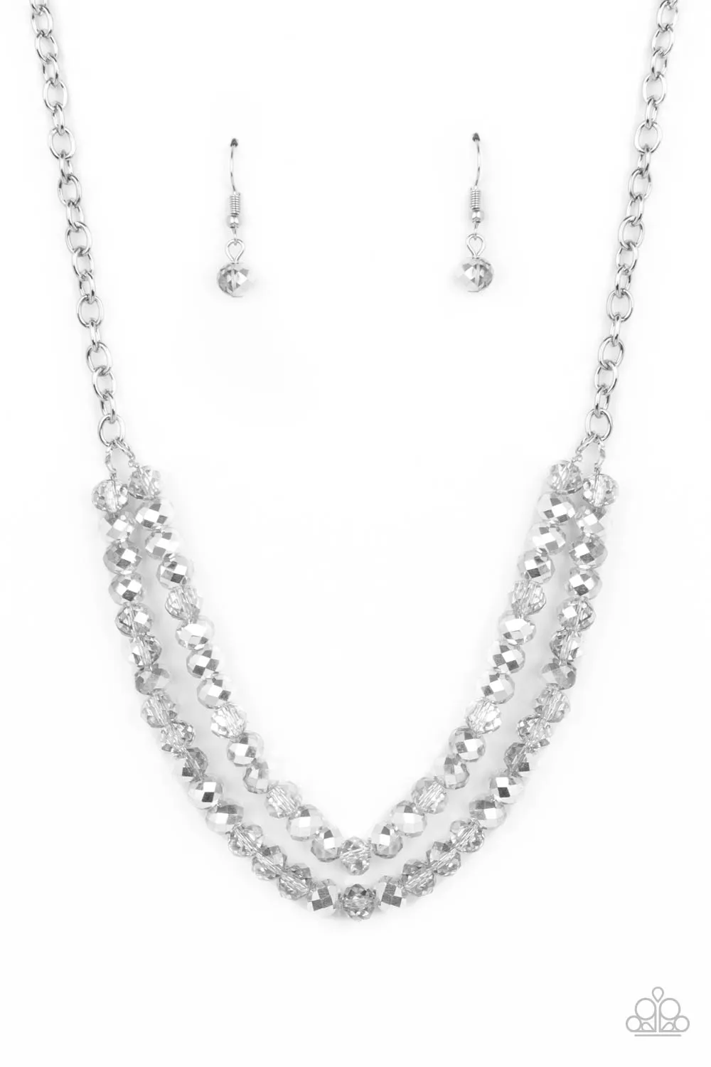Paparazzi May The FIERCE Be With You Necklace Silver