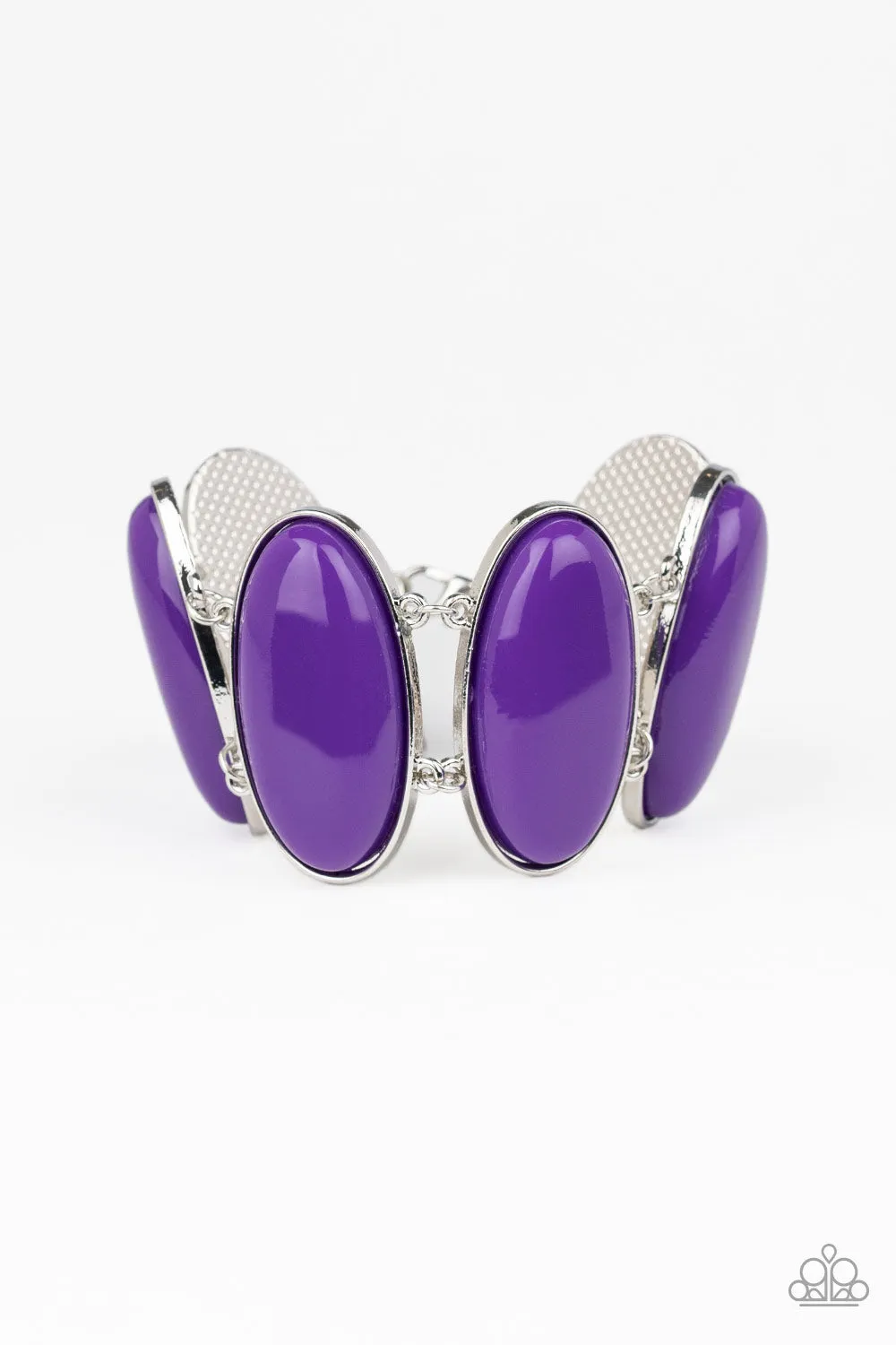 Paparazzi Power Pop Bracelet Purple