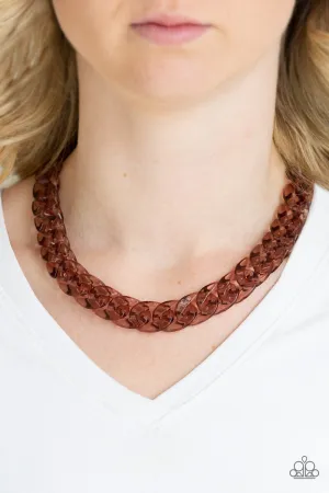 Paparazzi Put It On Ice Necklace Copper