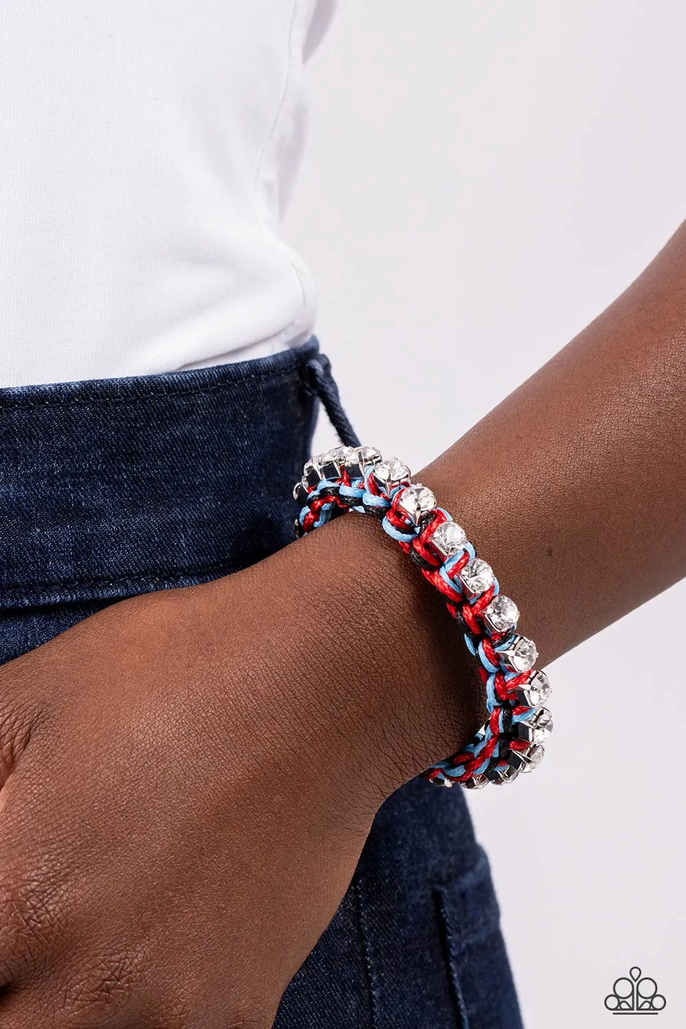Paparazzi The Next Big STRING Bracelet Black