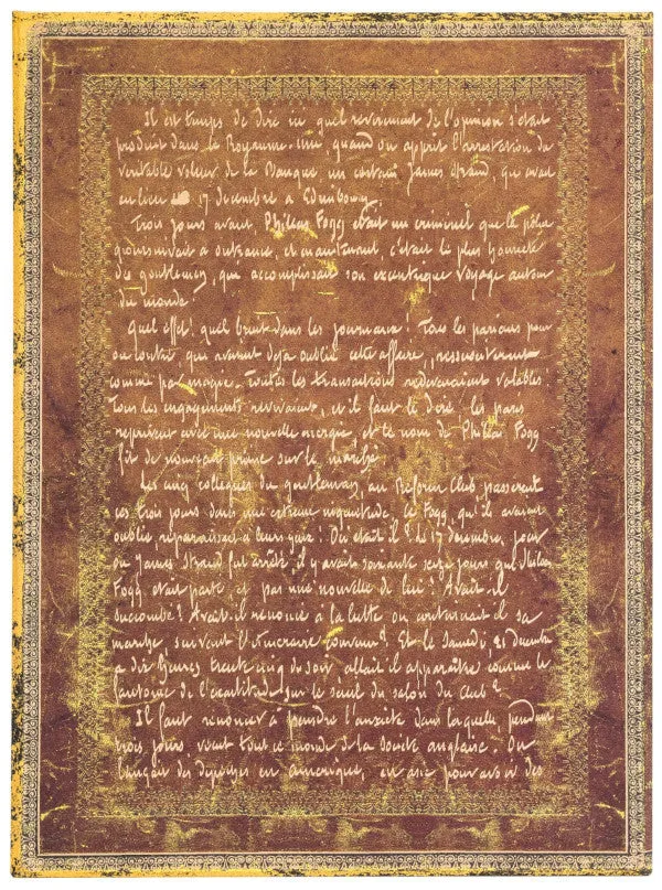 Paperblanks Verne, Around the World - Manuscript Box