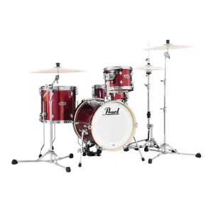 Pearl Midtown 4 Piece Kit w/ Hardware - Black Cherry Glitter