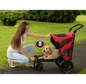 Pet Gear No-Zip Excursion Pet Stroller