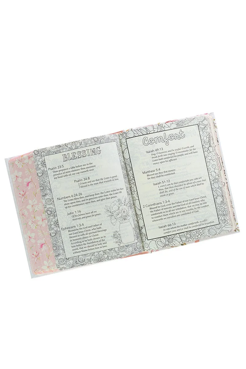 Pink Floral Hardcover KJV My Promise Bible