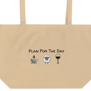 Plan for the Day - Sheep Herding X-Large Tote/ Shopping Bags