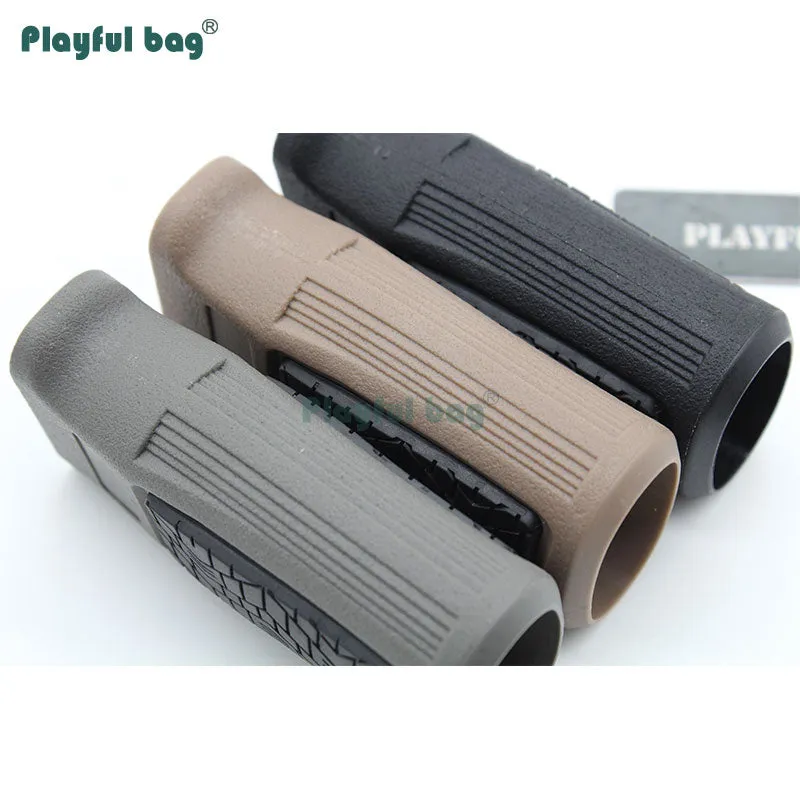 Playful bag MLOK Vertical Handle Nylon replica toy equipment Gel ball blaster decoration Anti slip design Toy front Grip handle ALA06