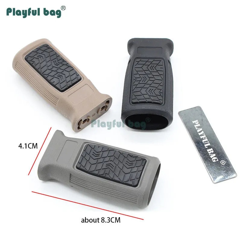 Playful bag MLOK Vertical Handle Nylon replica toy equipment Gel ball blaster decoration Anti slip design Toy front Grip handle ALA06