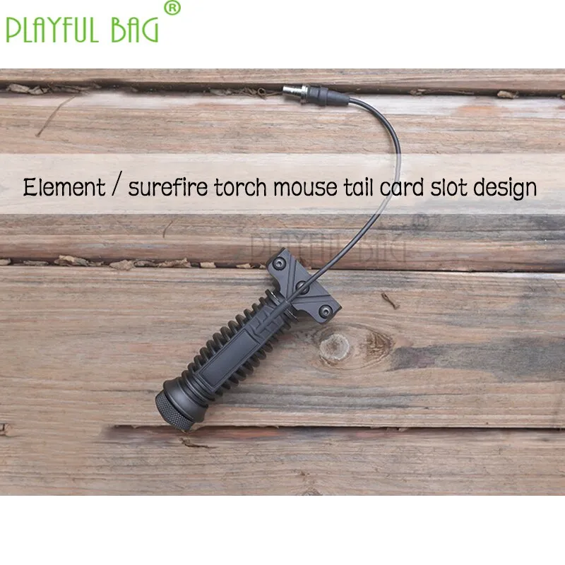 Playful bag Outdoor CS toys Tactical CQD Military version Grip Upgrade Material Grip water-bullet-gun-accessory KD64
