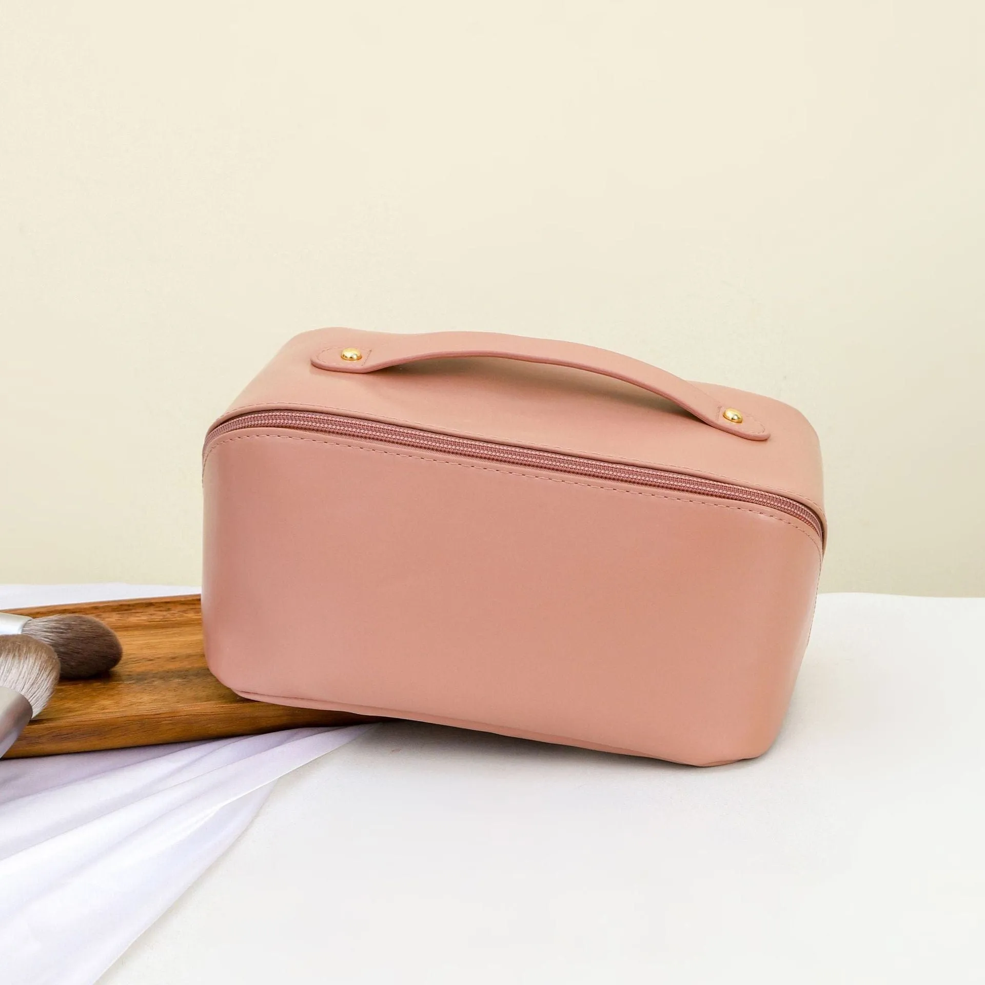 Portable PU Cosmetic Bag