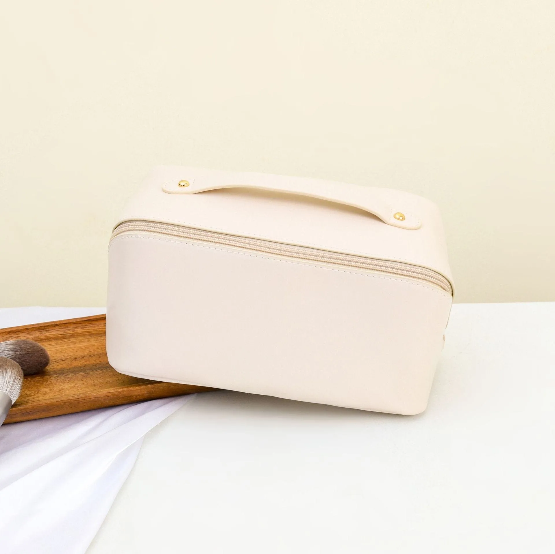 Portable PU Cosmetic Bag