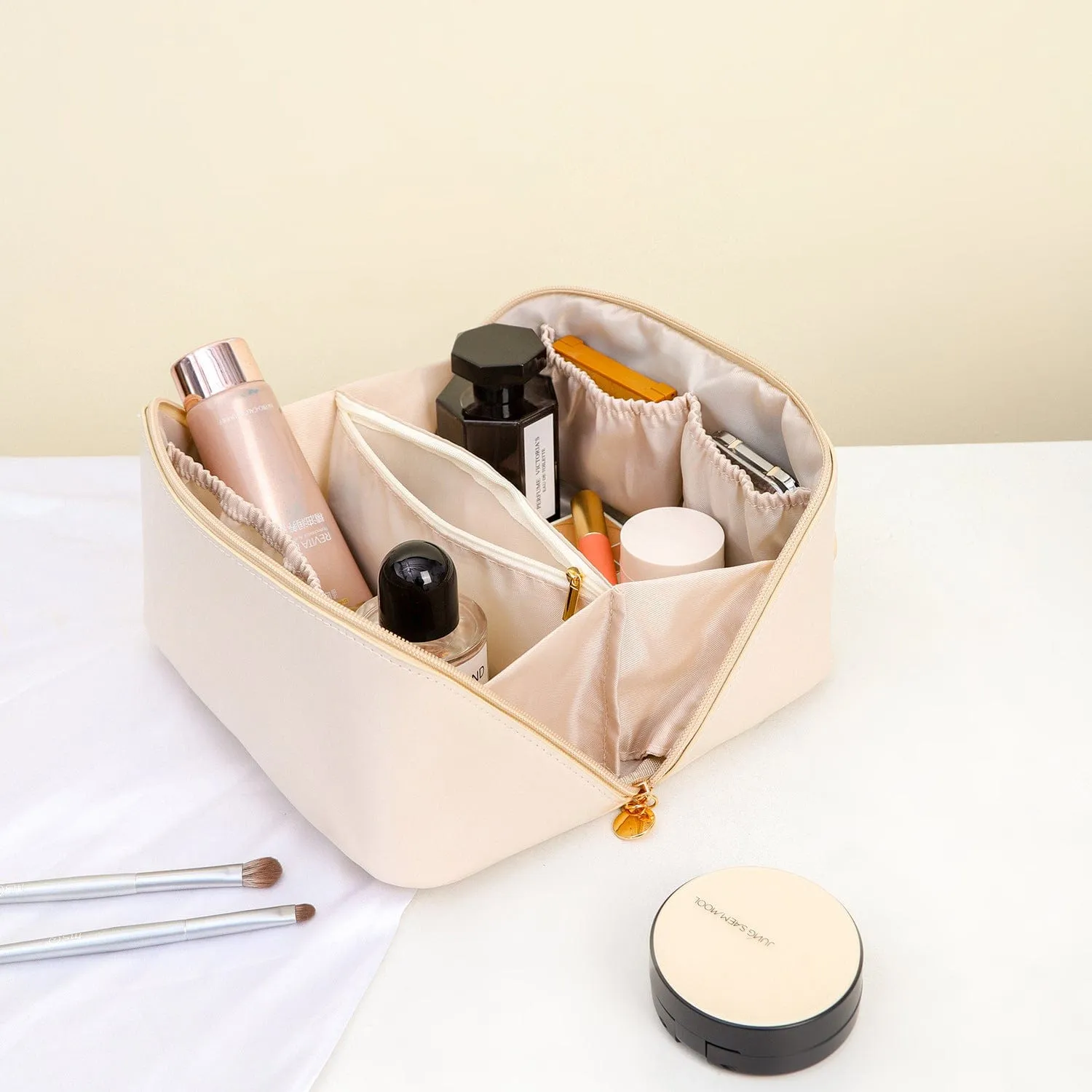 Portable PU Cosmetic Bag