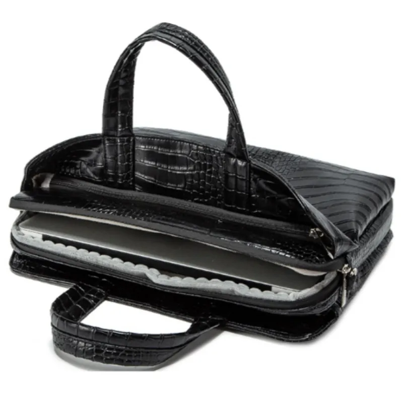 Porte Document Femme en Cuir Grand Format de Luxe