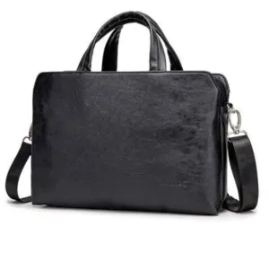 Porte Document Femme en Cuir Vintage pour PC Portable