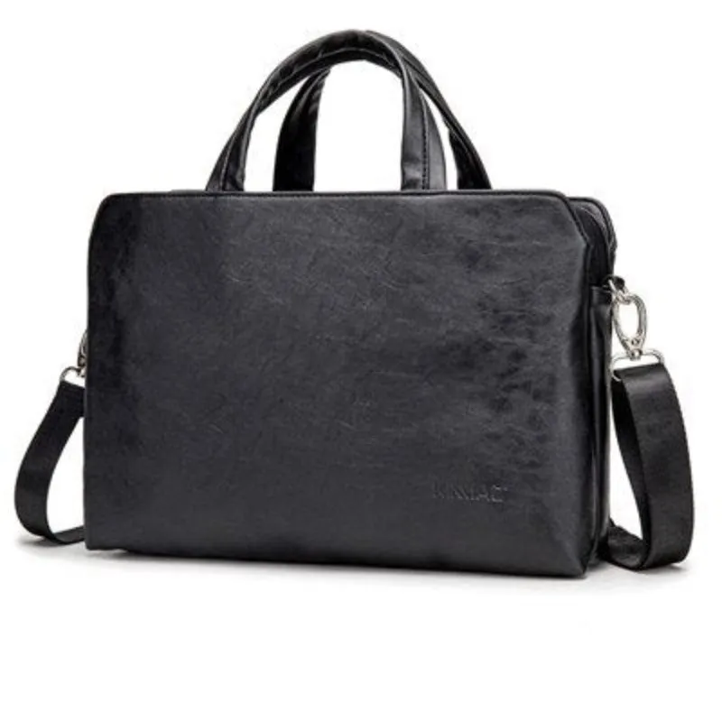 Porte Document Femme en Cuir Vintage pour PC Portable