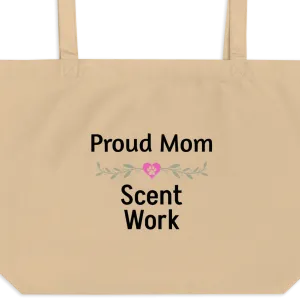 Proud Scent Work Mom X-Large Tote/ Shopping Bags