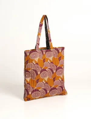 QUILTED SHOPPER BAG