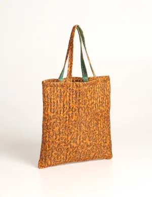 QUILTED SHOPPER BAG