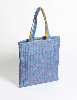 QUILTED SHOPPER BAG