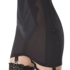 Rago Shapewear- Open Bottom Extra Firm Shaping Girdle-Black-4x/38-NWT
