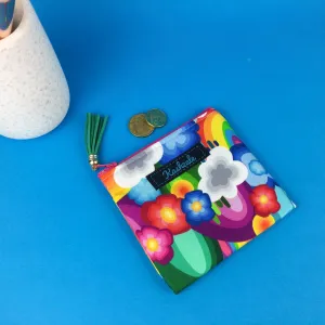 Rainbow Land Coin Purse. Kasey Rainbow Design