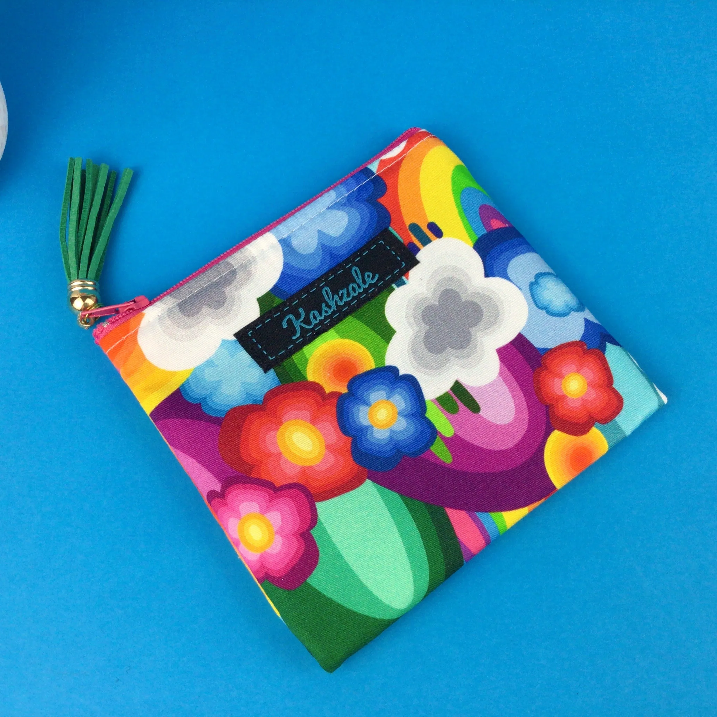 Rainbow Land Coin Purse. Kasey Rainbow Design