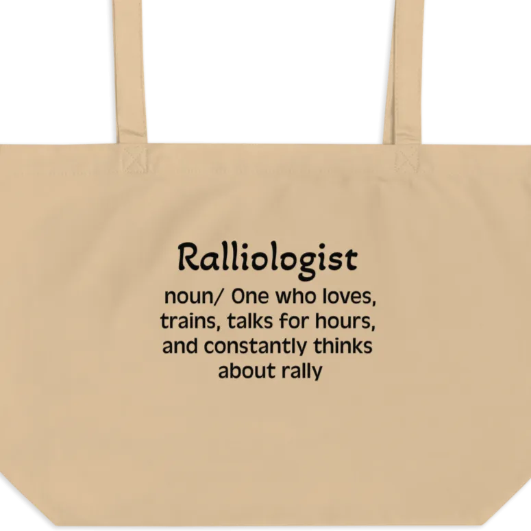 Rally "Ralliologist" Tote/Shopping Bags
