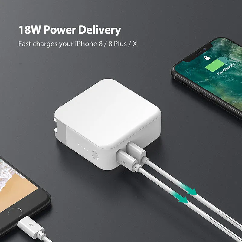 RAVPower - 5000mAh AC PD 8W QC3.0