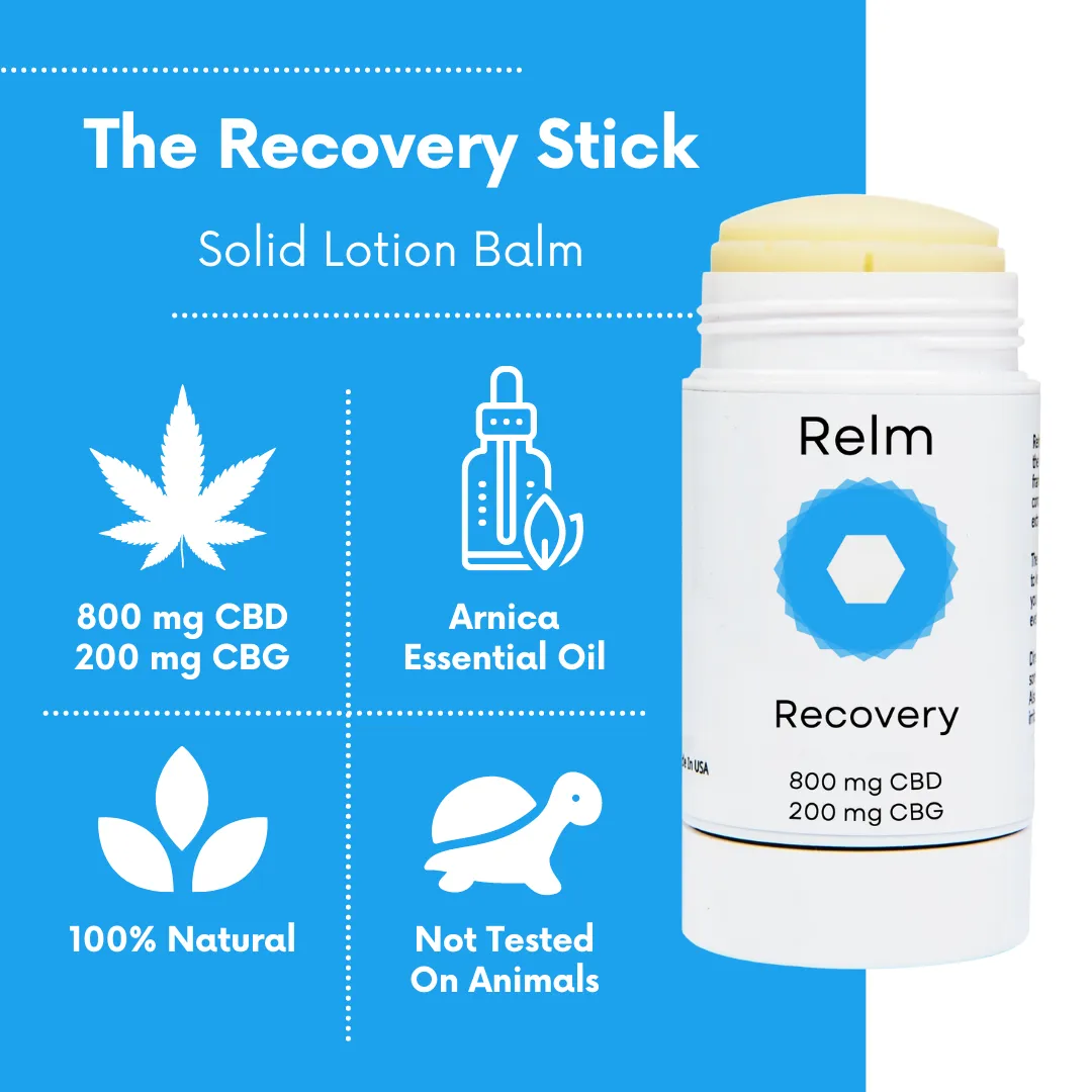 Recovery Stick  [ 800 mg CBD     200 mg CBG ]