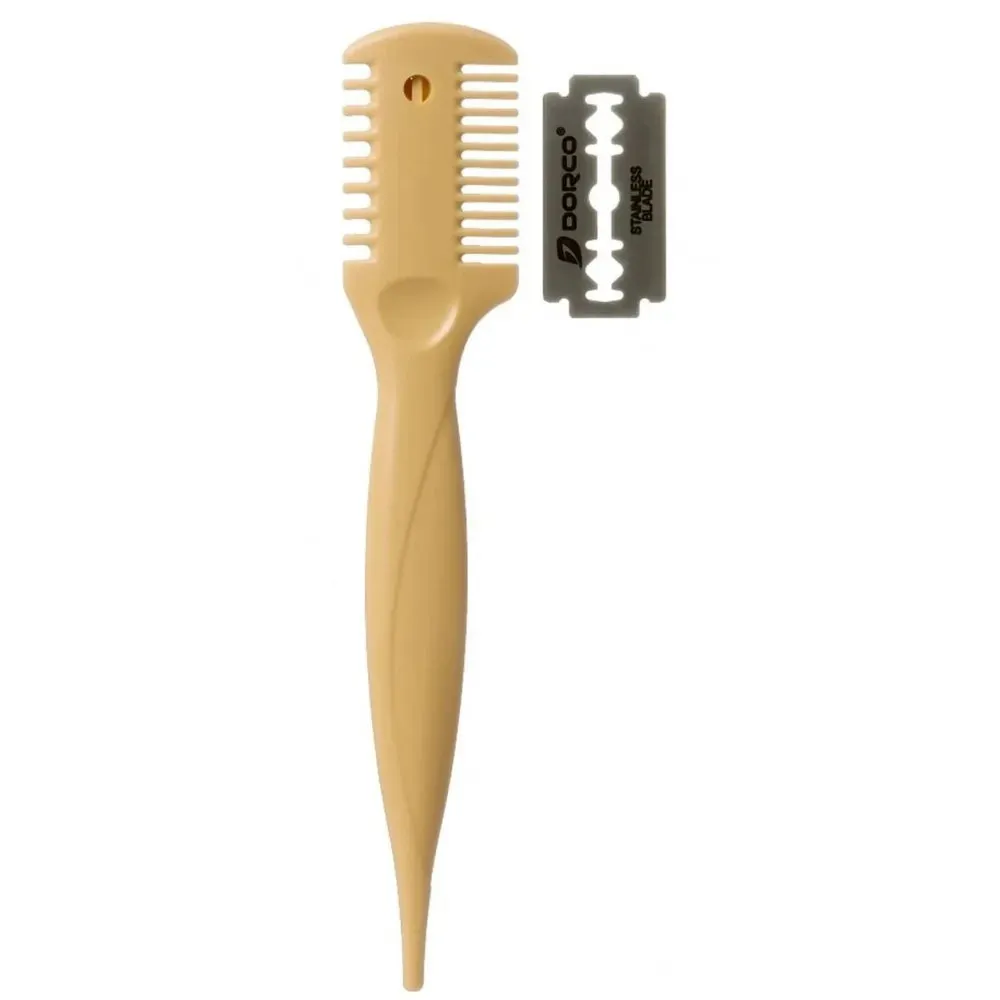 Red by Kiss Hair Cutter – HCT02, Dual-Edge Blade for Quick Trims & Safe DIY Styling | Compact, Easy to Use & Great for Wigs, Layers & Bangs
