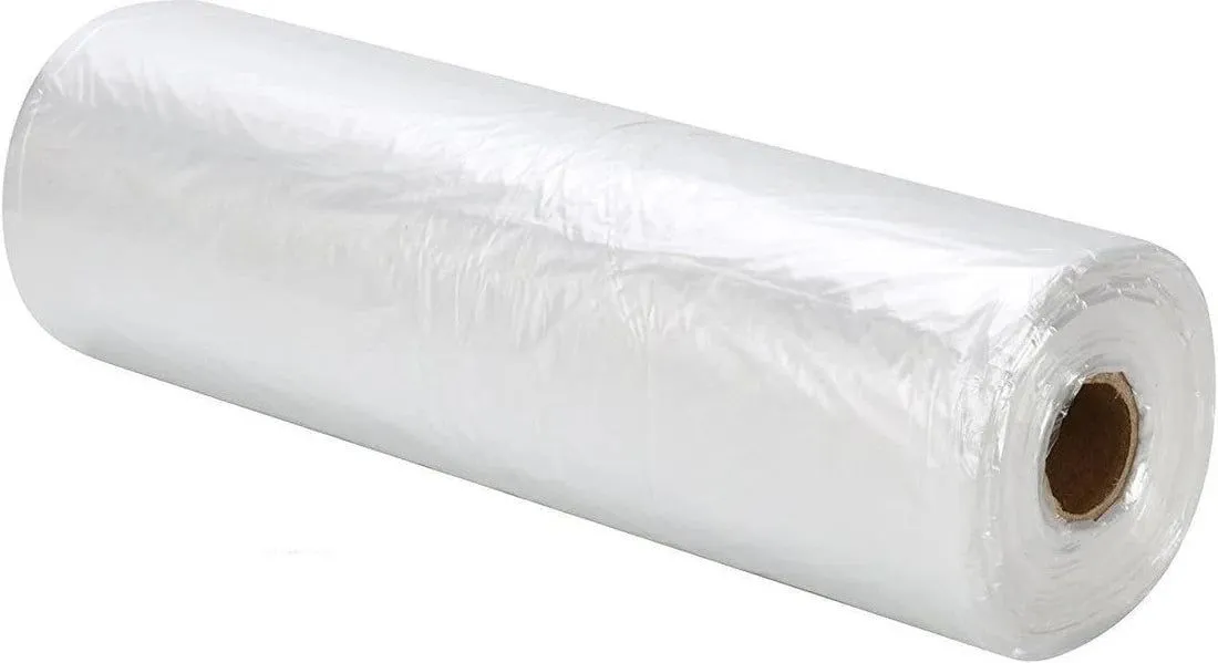 RiteSource - 12" x 20", 17 lb Clear Roll Bags, 2rls/cs, 84cs/sk - C12207R