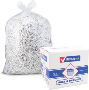 RiteSource - 30" x 38" X-Strong Clear Garbage Bags, 150/Cs - L3038XC