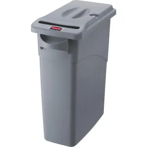 Rubbermaid Commercial Slim Jim 16-gallon Document Container