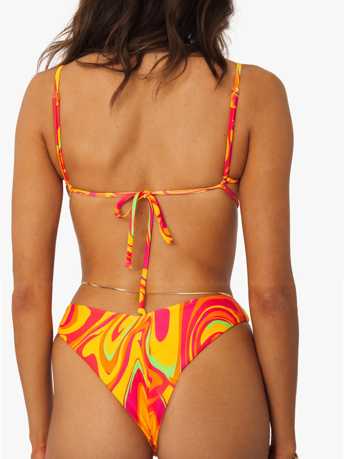 Ruched Underwire-Delilah Bikini ::RET