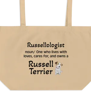 Russellologist (Singular) X-Large Tote/Shopping Bag