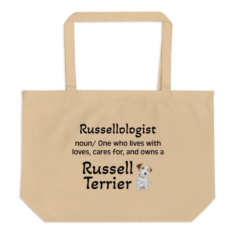 Russellologist (Singular) X-Large Tote/Shopping Bag