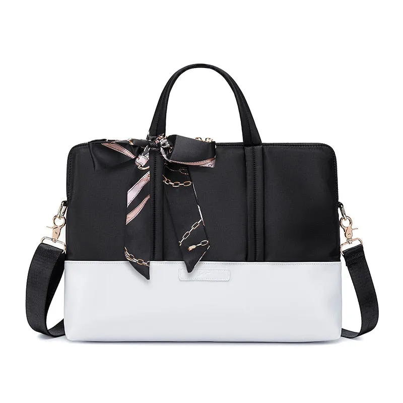 Sac Ordinateur Femme Chic de Luxe à Bandoulière