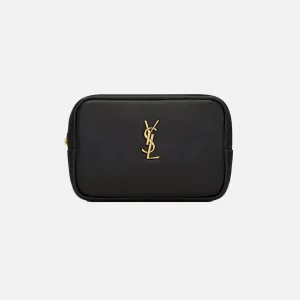 Saint Laurent Mini Cosmetic Pouch - Noir