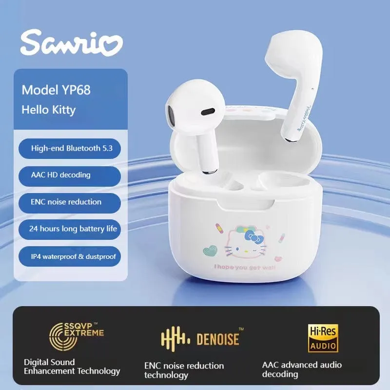 Sanrio Licensed Wireless Bluetooth Earphones