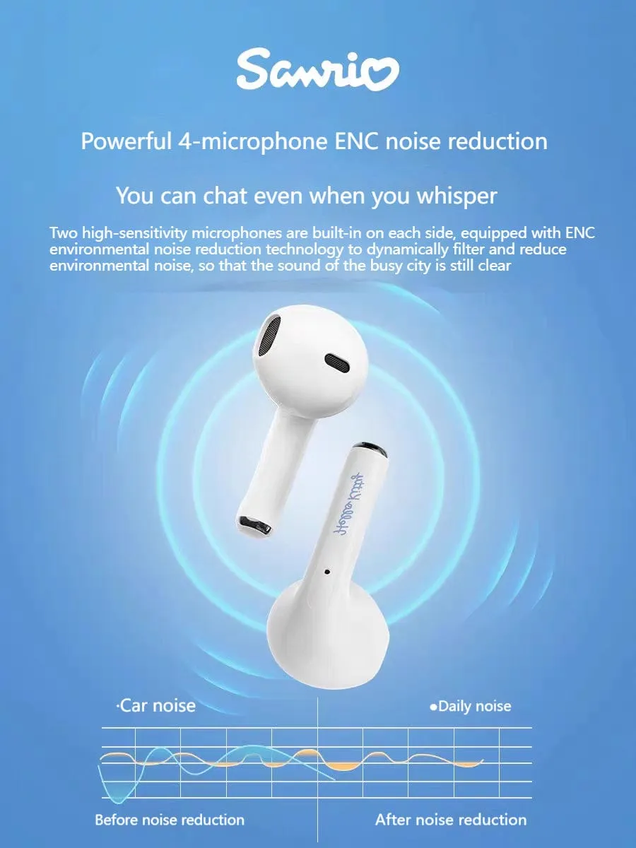 Sanrio Licensed Wireless Bluetooth Earphones