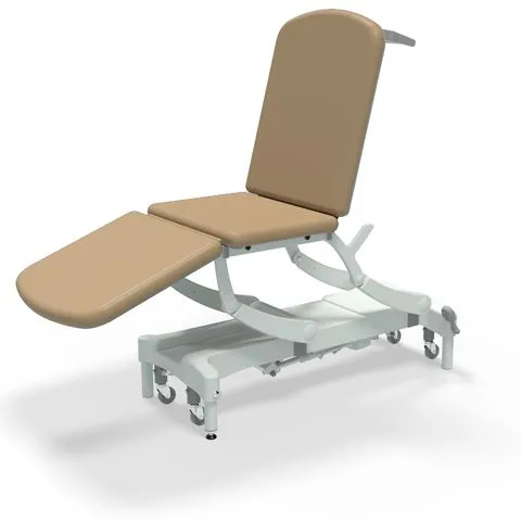 Seers - CLINNOVA Clinical 3 Section electric couch with electric back and footrest and premium base (265Kg SWL)