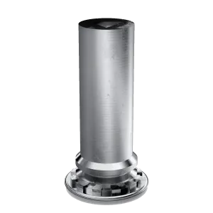 Self-Clinching Pin, 2024-T4 Aluminum, 0.084 x 0.250, 100 Pack
