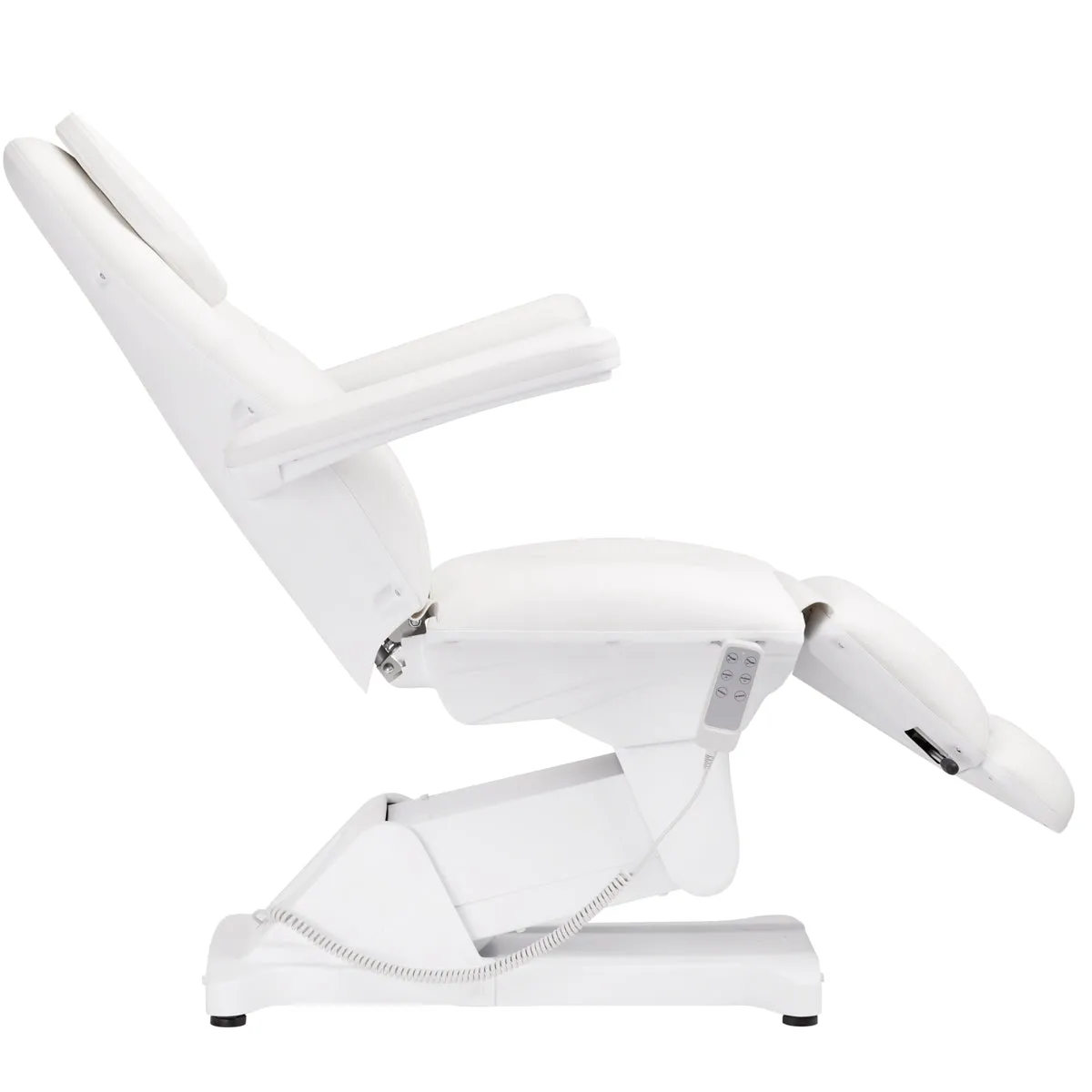 Sillon Basic Electric Cosmetic Chair 3 Motors White