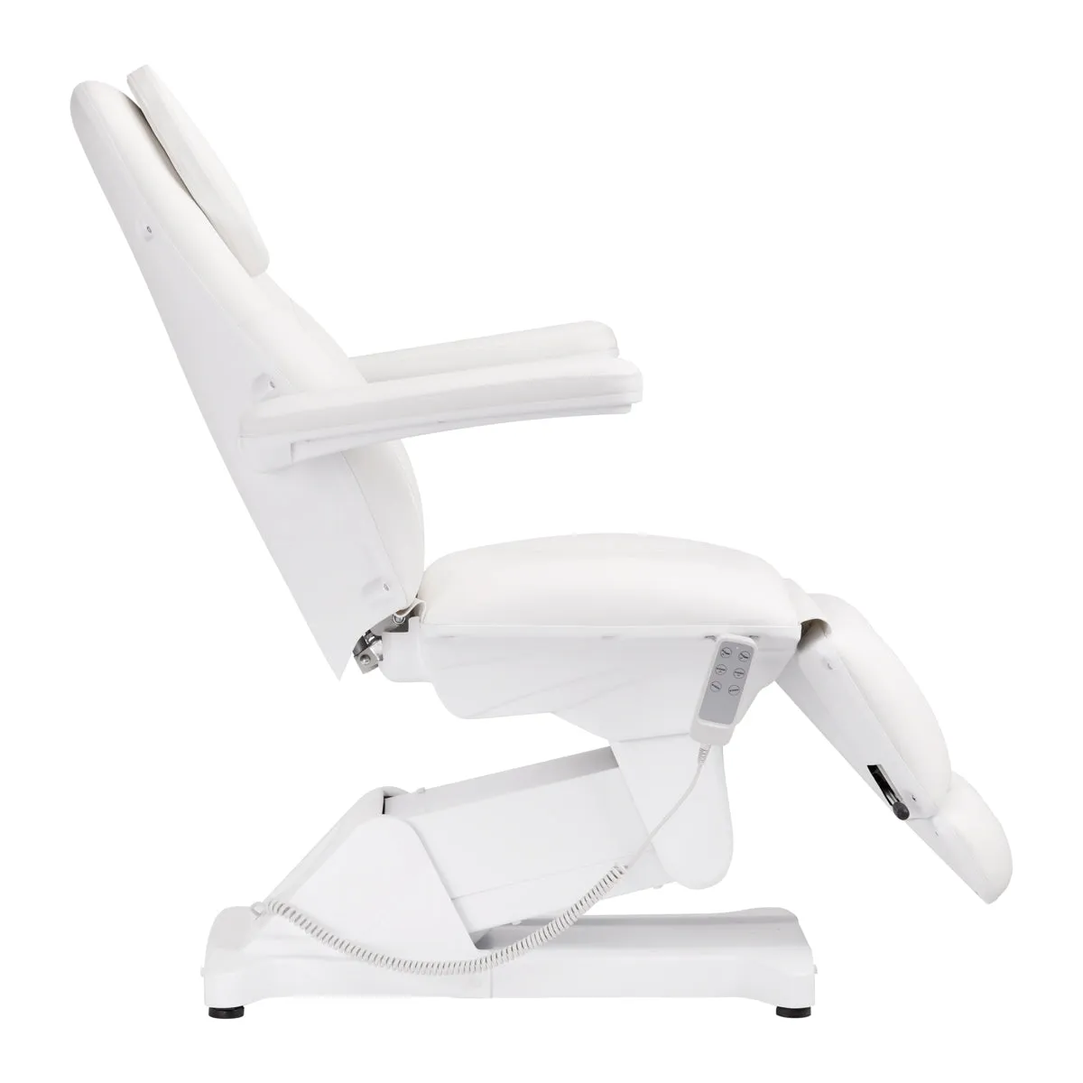 Sillon Basic Electric Cosmetic Chair 3 Motors White